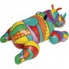 Bestway Salvagente Gonfiabile Cavalcabile 201x102 cm Pop art barcel...