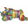 Bestway Salvagente Gonfiabile Cavalcabile 201x102 cm Pop art barcel...