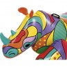 Bestway Salvagente Gonfiabile Cavalcabile 201x102 cm Pop art barcel...