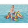 Bestway Salvagente Gonfiabile Cavalcabile 201x102 cm Pop art barcel...