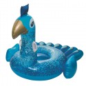 Salvagente Gonfiabile Cavalcabile Pavone 198x164 cm Bestway piscina mare