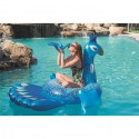 Salvagente Gonfiabile Cavalcabile Pavone 198x164 cm Bestway piscina mare