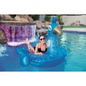 Salvagente Gonfiabile Cavalcabile Pavone 198x164 cm Bestway piscina mare