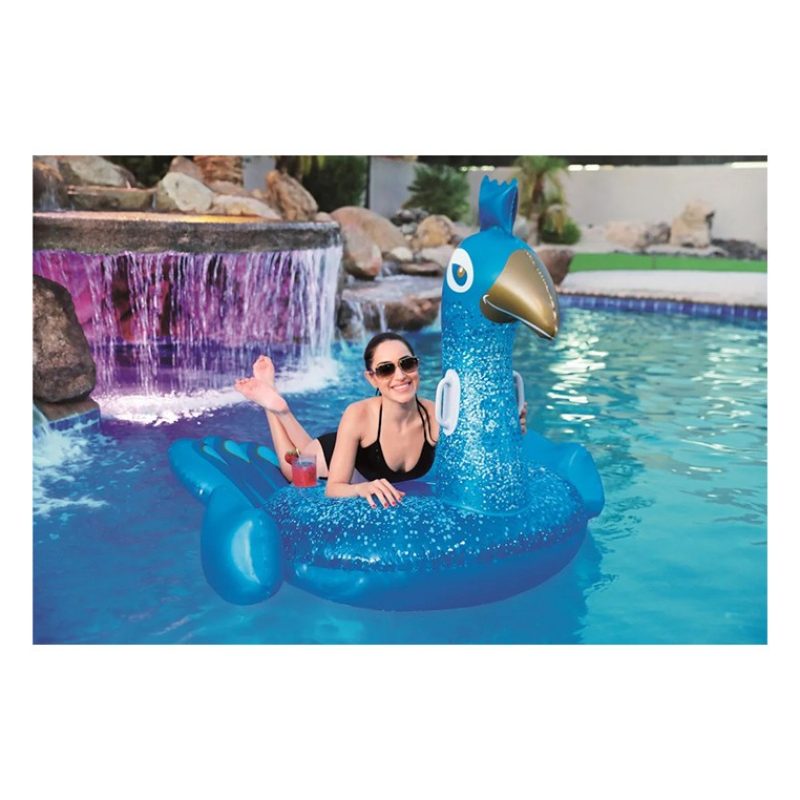 Bestway Salvagente Gonfiabile Cavalcabile Pavone 198x164 cm Bestway...