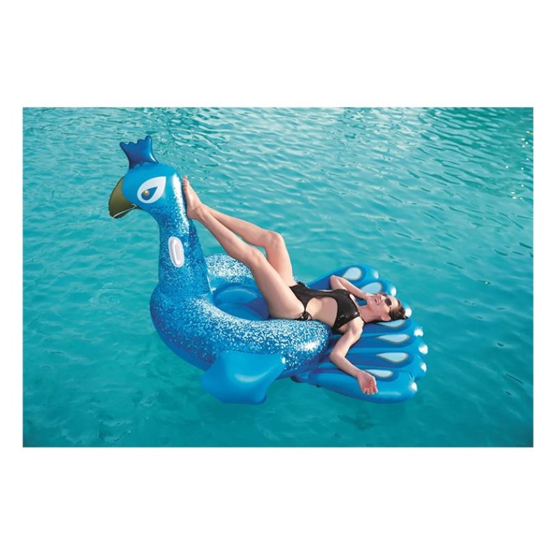Bestway Salvagente Gonfiabile Cavalcabile Pavone 198x164 cm Bestway...