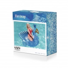 Salvagente Gonfiabile Cavalcabile Pavone 198x164 cm Bestway piscina mare