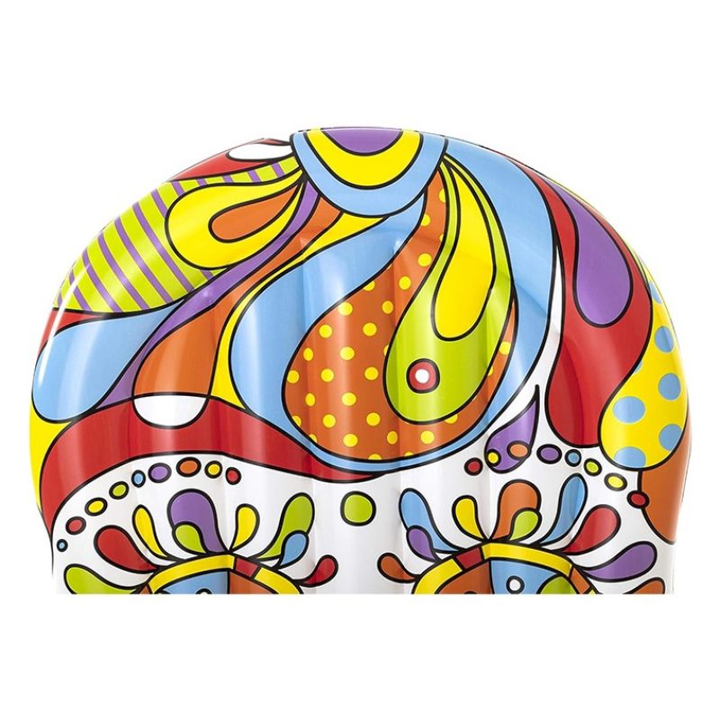 Bestway Salvagente Gonfiabile Cavalcabile 193x141 cm Pop art barcel...