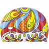 Bestway Salvagente Gonfiabile Cavalcabile 193x141 cm Pop art barcel...
