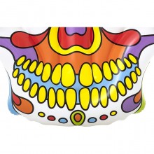 Salvagente Gonfiabile Cavalcabile 193x141 cm Pop art barcellona teschio skull