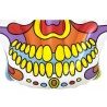 Bestway Salvagente Gonfiabile Cavalcabile 193x141 cm Pop art barcel...