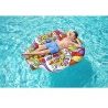 Bestway Salvagente Gonfiabile Cavalcabile 193x141 cm Pop art barcel...