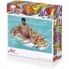 Bestway Salvagente Gonfiabile Cavalcabile 193x141 cm Pop art barcel...
