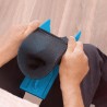 Calzascarpe calza calzini scarpe aiuto piede limitazioni motorie manico plastica