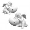 Set bomboniere 24 pz angeli angioletto statuette per comunione matr...