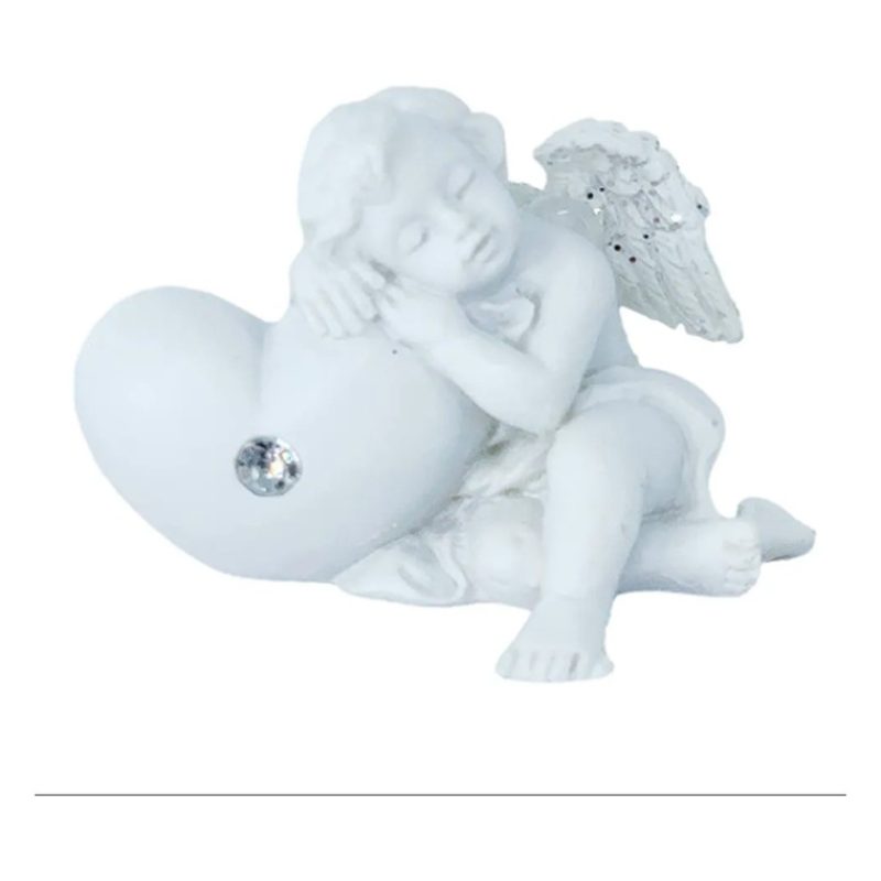 Set bomboniere 24 pz angeli angioletto statuette per comunione matr...