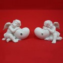 Set bomboniere 24 pz angeli angioletto statuette per comunione matrimonio  