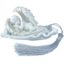 Set bomboniere 24 pz angelo angioletto che dorme statuetta comunione matrimonio