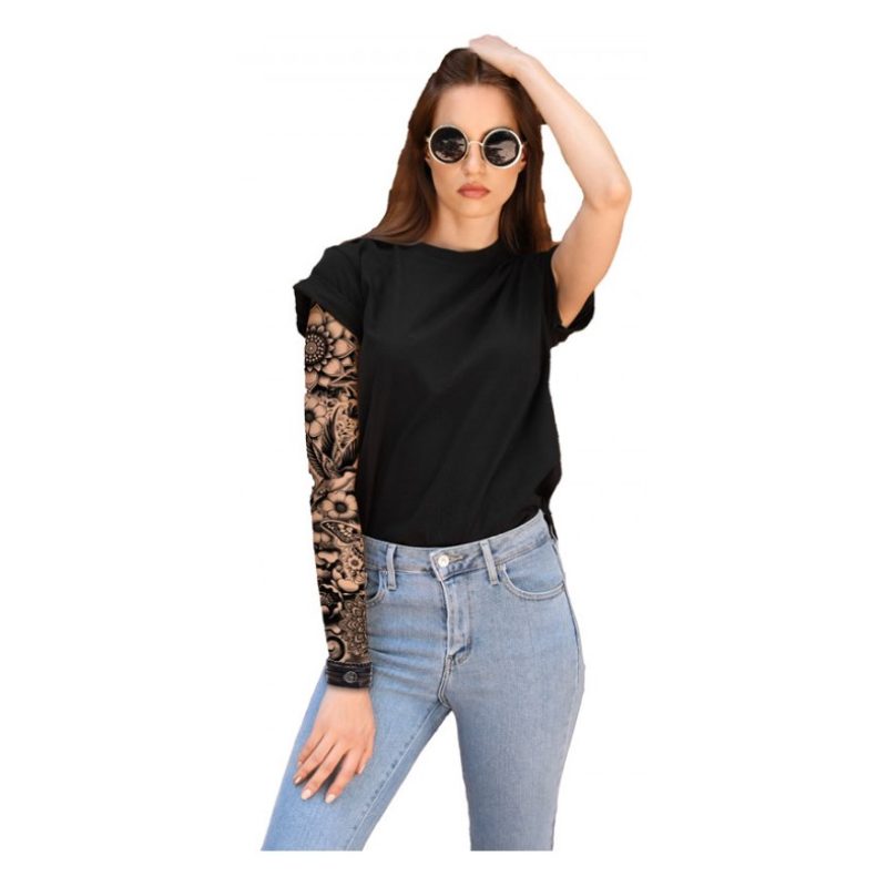Guirca Tatuaggio Maniche Uomo Donna nylon Temporaneo Finto Tatoo Co...