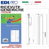 EDIpro 40 Blocchi Ricevuta Generica 33x3 Moduli Triplice copia Auto...