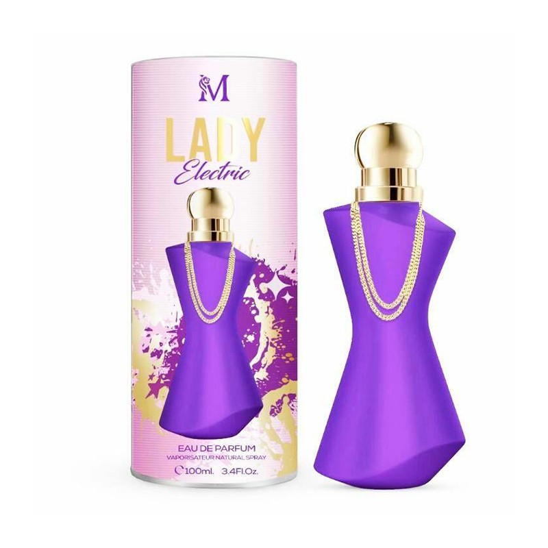 Profumo da donna Lady electric 100ml eau de toilette Spray Fragranza persistente