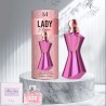 Montage Profumo donna Lady elegance 100ml eau de toilette Spray Fra...