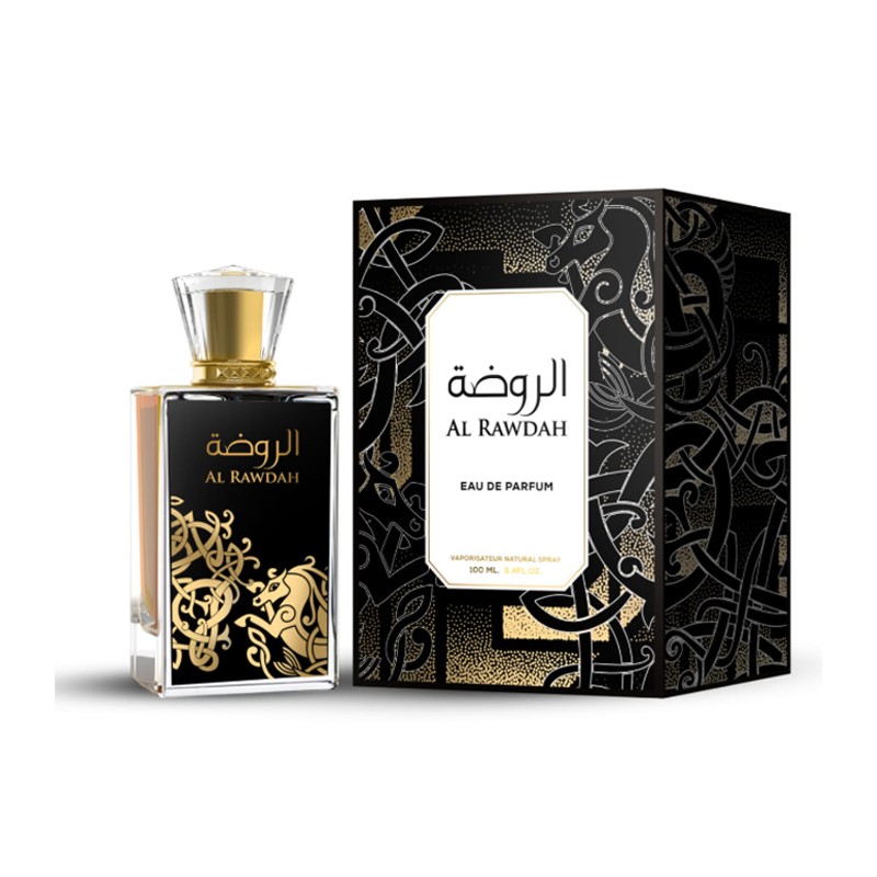 Profumo unisex Arabo Al rawdah 100ml eau de parfum Spray Fragranza Afaq