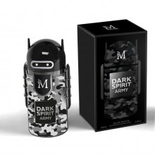 Profumo da uomo Dark Spirti Army 100ml eau de toilette Spray Fragranza Montage