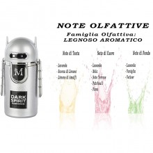 Profumo da uomo Dark Spirti Army 100ml eau de toilette Spray Fragranza Montage