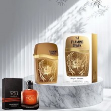 Profumo da uomo Flaming spark 100ml eau de toilette Spray Fragranza Montage