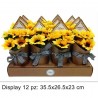 Due Esse Piante Artificiali Decorativi Fiori finti Girasole Decoraz...