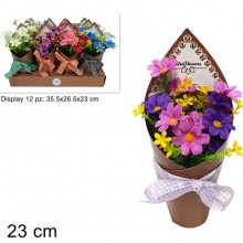 Piante Artificiali Decorativi Fiori finti margherite colorate Interni esterni