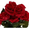 Due Esse Bouquet Di Fiori Di 12 Rose Artificiali mazzo Di Piante Fi...