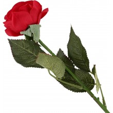 Bouquet Di Fiori Di 12 Rose Artificiali mazzo Di Piante Finte Decorazione