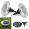 Kit 3 luci LED tonde cerchio cerchi luminosi telecomando batteria regolabili