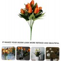Buoquet Artificiali Decorativi Fiori finti Tulipani Interni esterni 2 mazzetti