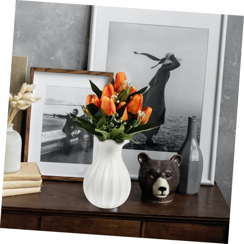 Due Esse Buoquet Artificiali Decorativi Fiori finti Tulipani Intern...