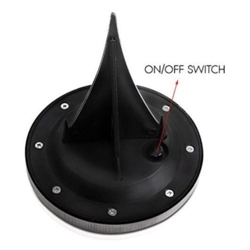 Kit 3 luci LED tonde cerchio cerchi luminosi telecomando batteria regolabili