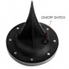 Kit 3 luci LED tonde cerchio cerchi luminosi telecomando batteria regolabili