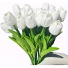 Due Esse Tulipani Artificiali 12 Pezzi Fiori Finti Tulipano Bouquet...