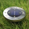 Kit 3 luci LED tonde cerchio cerchi luminosi telecomando batteria regolabili