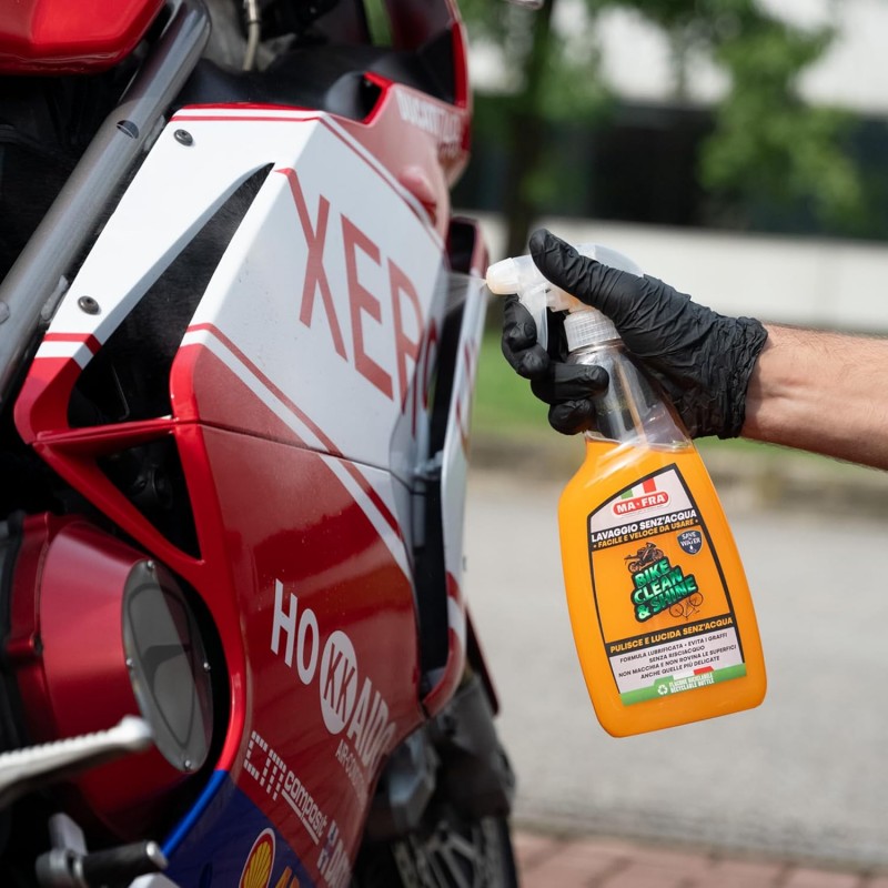 Ma-Fra Detergente Lucidante MOTO MA-FRA Cleanshine Sgrassatore e Pu...