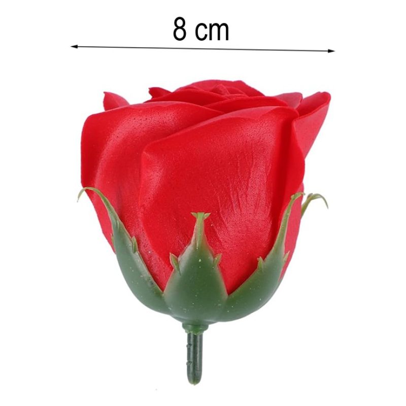 FGF Confezione Regalo 30 rose artificiali Scatola Box san valentino...