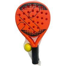 2x Racchetta Set Da Padel Con Pallina 2 Racchette in Plastica Cm 41 Con Palla - Colorazione Casuale