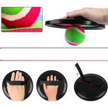 Set 4 Racchette Cattura con 2 Palline Gioco per Bambini