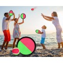 Set 4 Racchette Cattura con 2 Palline Gioco per Bambini Adulti Outdoor Spiaggia