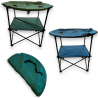 Due Esse Tavolo Pieghevole da Campeggio con Portabicchieri 72 cm Ou...
