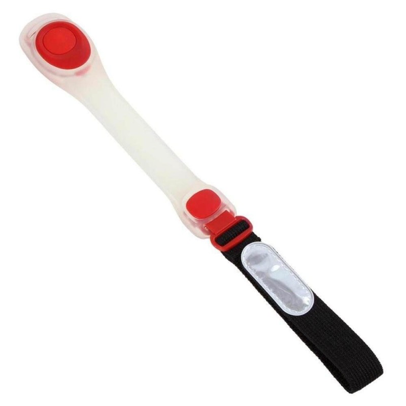 Kit luci LED bici anteriore posteriore torcia bicicletta pile luce sicurezza