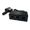Caricatore auto 4 prese accendisigari 1 uscita USB macchina multipresa cellulare