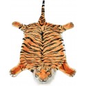 Tappeto Peluche Tigre Decorativo per Cameretta o Salotto Morbido e Realistico - Bianco o Marrone