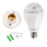 Videocamera VR sorveglianza wireless lampadina telecamera E27 360 gradi